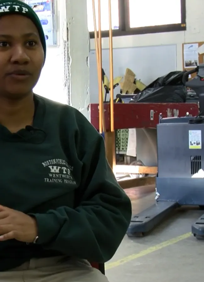 A BPS student speaks about her experiences with STRIVE
